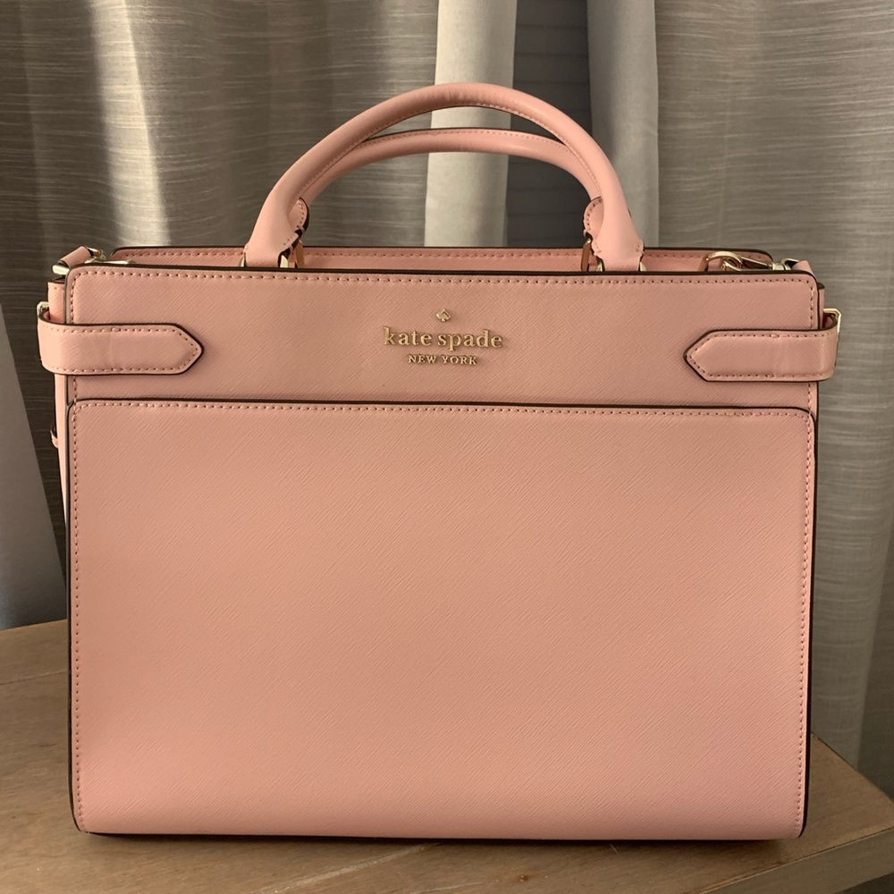 Kate Spade Staci Medium Satchel in pink